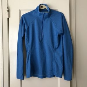 Patagonia Blue Long Underwear Baselayer Top